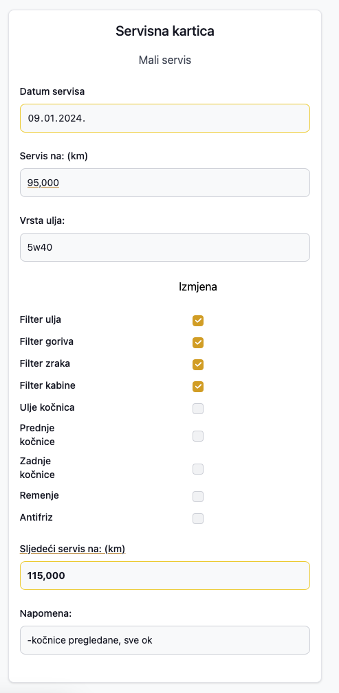 Servisne digitalne kartice - nova usluga